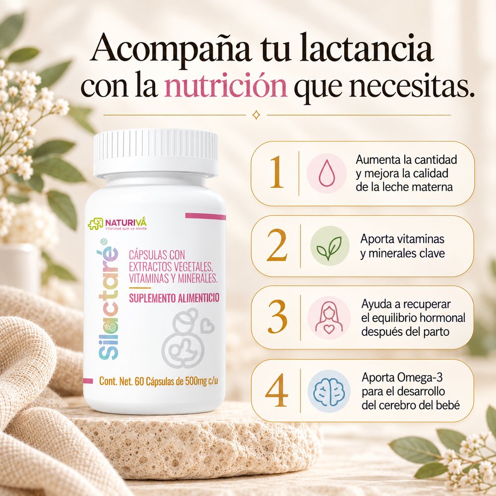 Silactaré: acompaña tu lactancia con la nutrición que necesitas