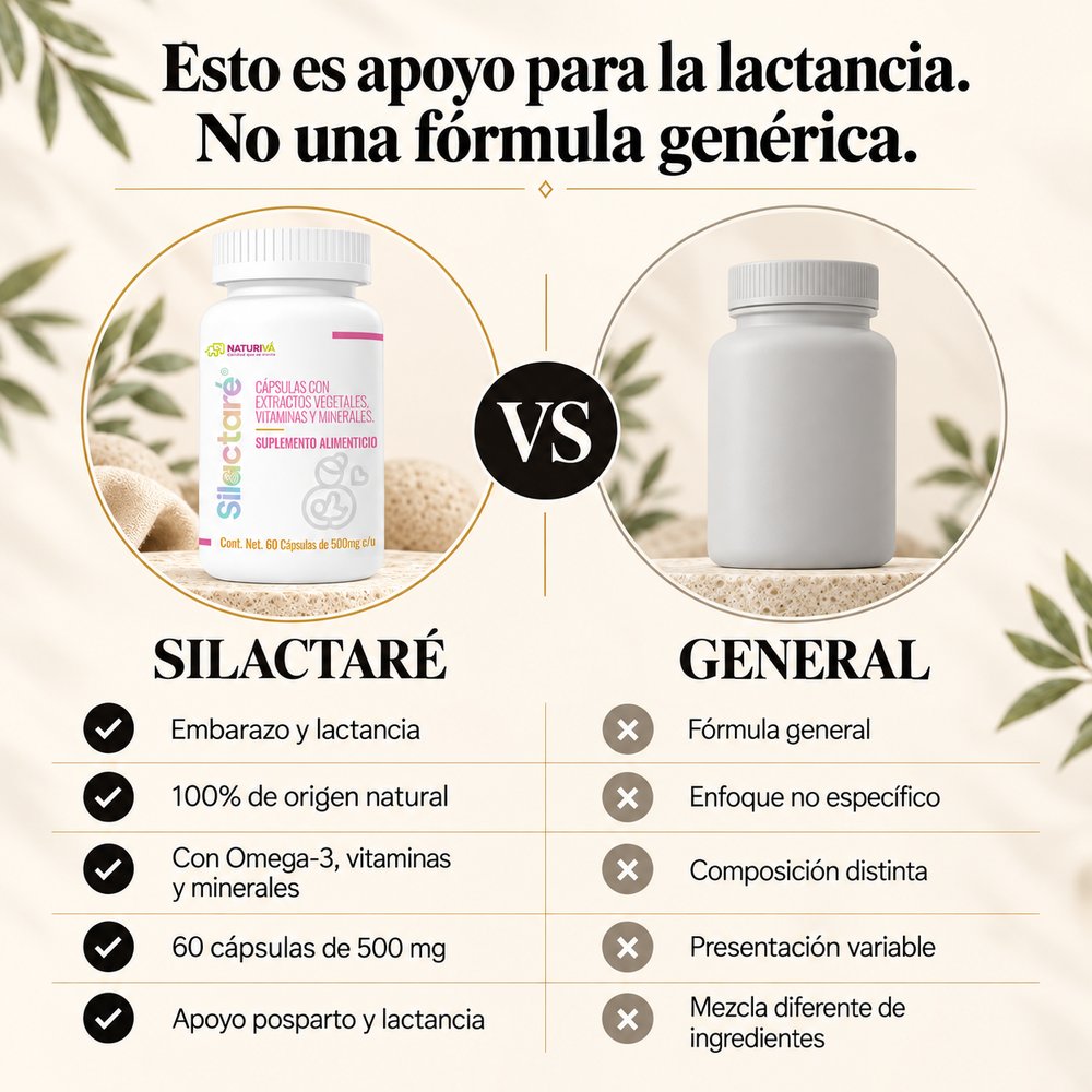 Silactaré comparado con un suplemento general